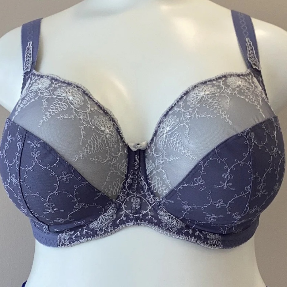 Fantasie 2182 Elodie Side Support 36ff Us/Uk Underwire Blue Bra